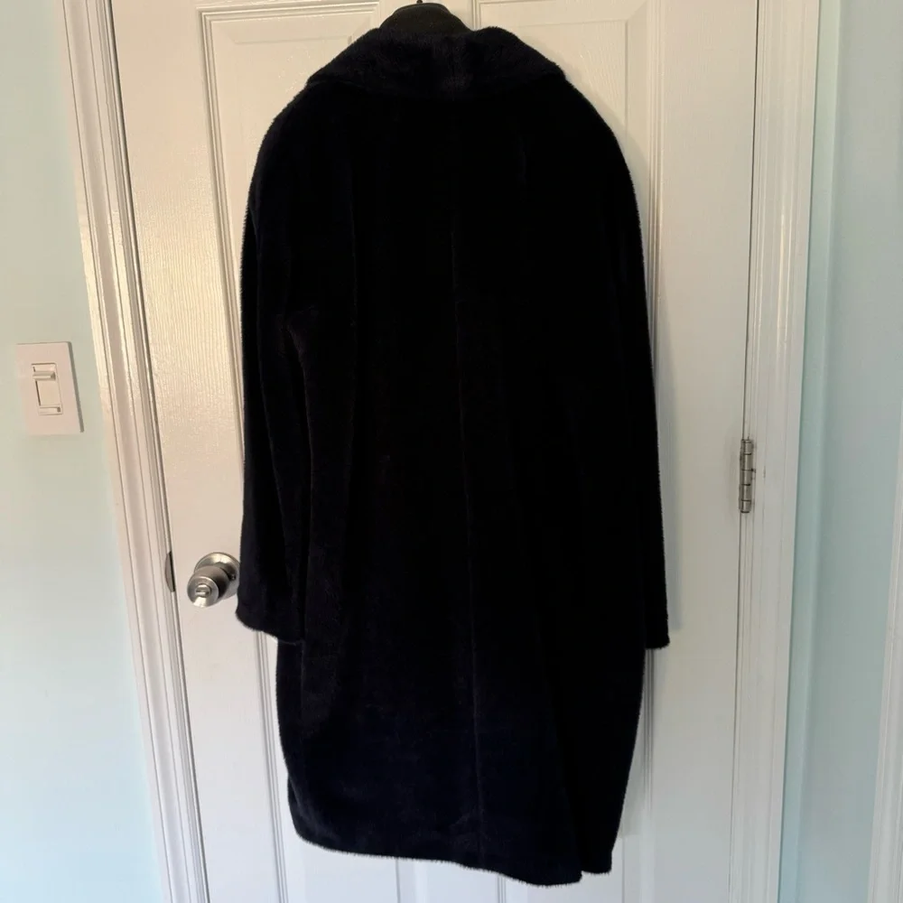 Max Mara Roseto Navy Blue Coat IT 42 US 6 - Picture 6 of 16